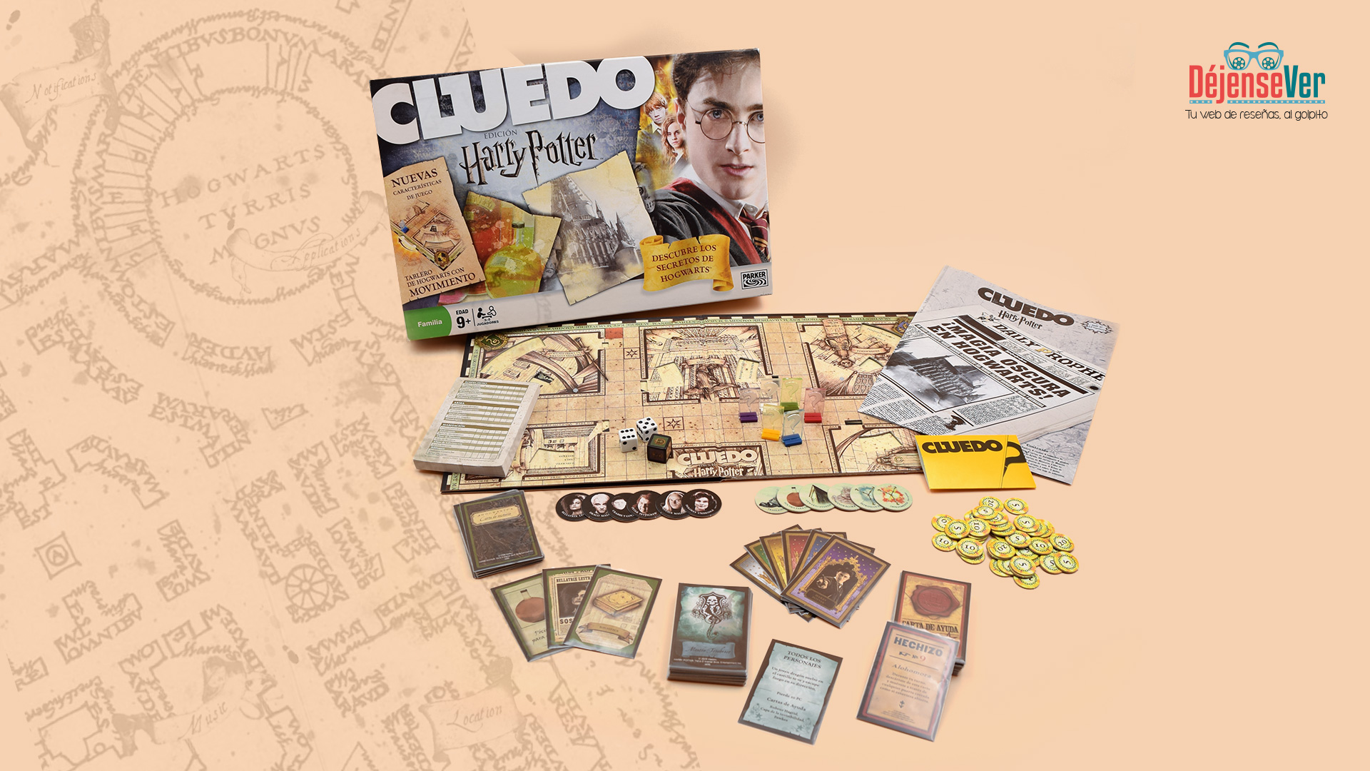 Cluedo – Edición Harry Potter (2008), DéjenseVer