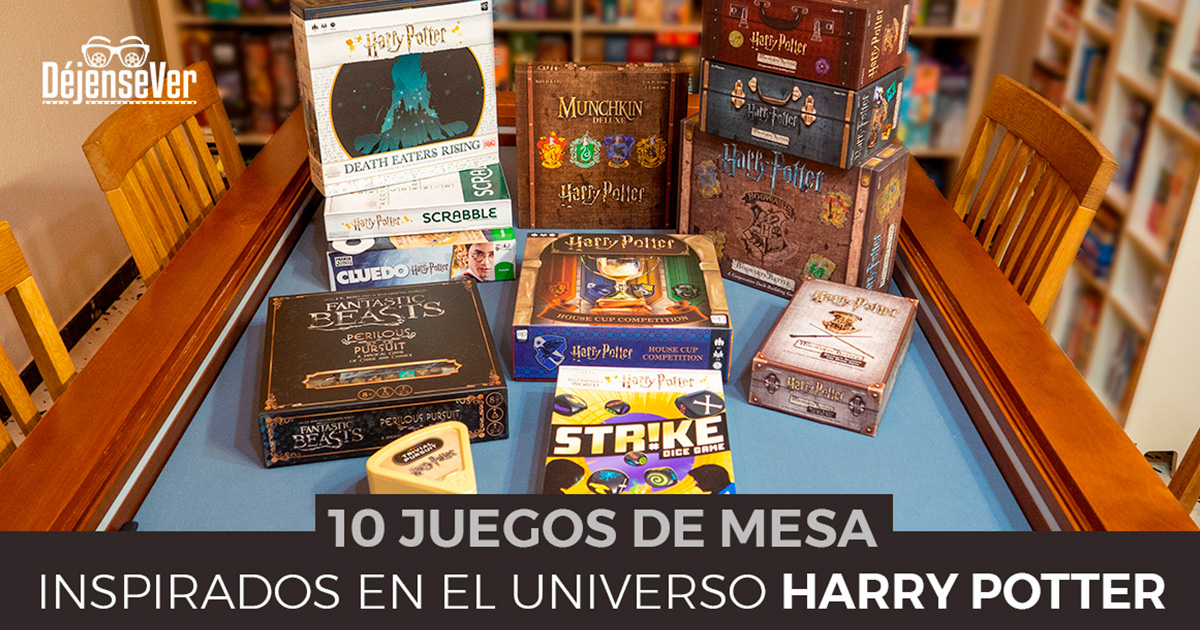 10 juegos de mesa inspirados en el Universo Harry Potter + Bonus